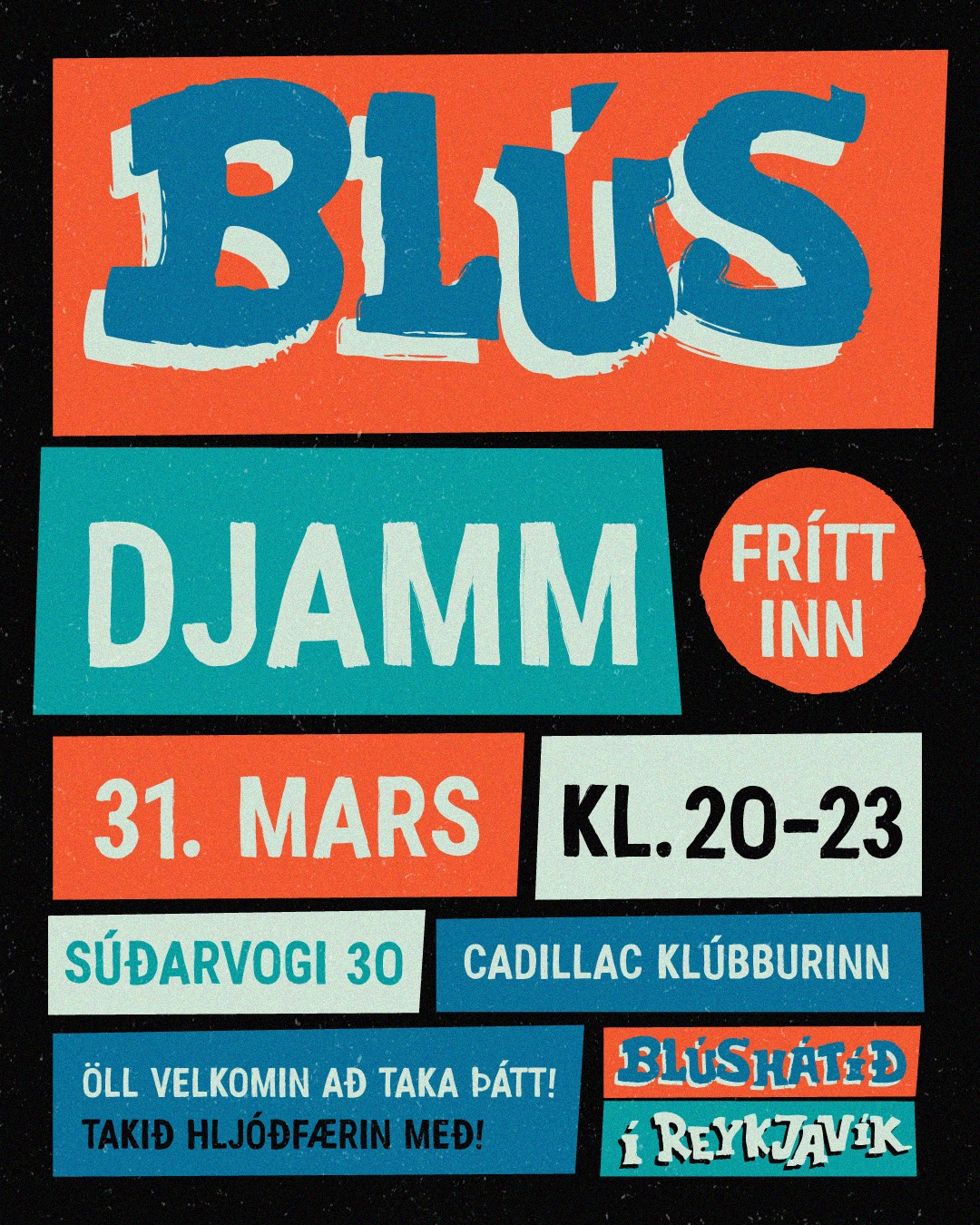 Reykjavik Blues Jam 2026: Soul Power and Pure Live Energy